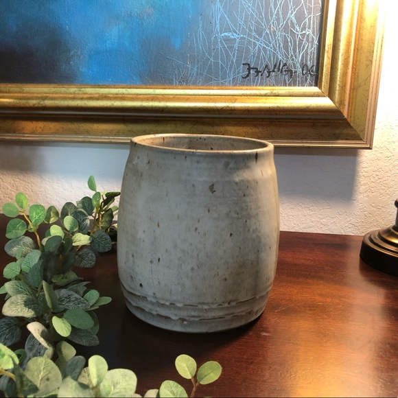 Ceramis vase, signed by Eddy - Picture 8 of 9